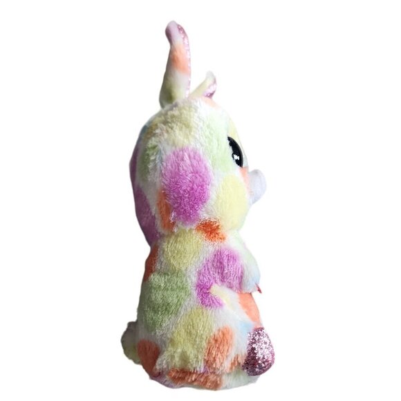 Ty Beanie Boos Bloomy The Easter Bunny Glitter Eyes 9" Medium - Picture 5 of 11